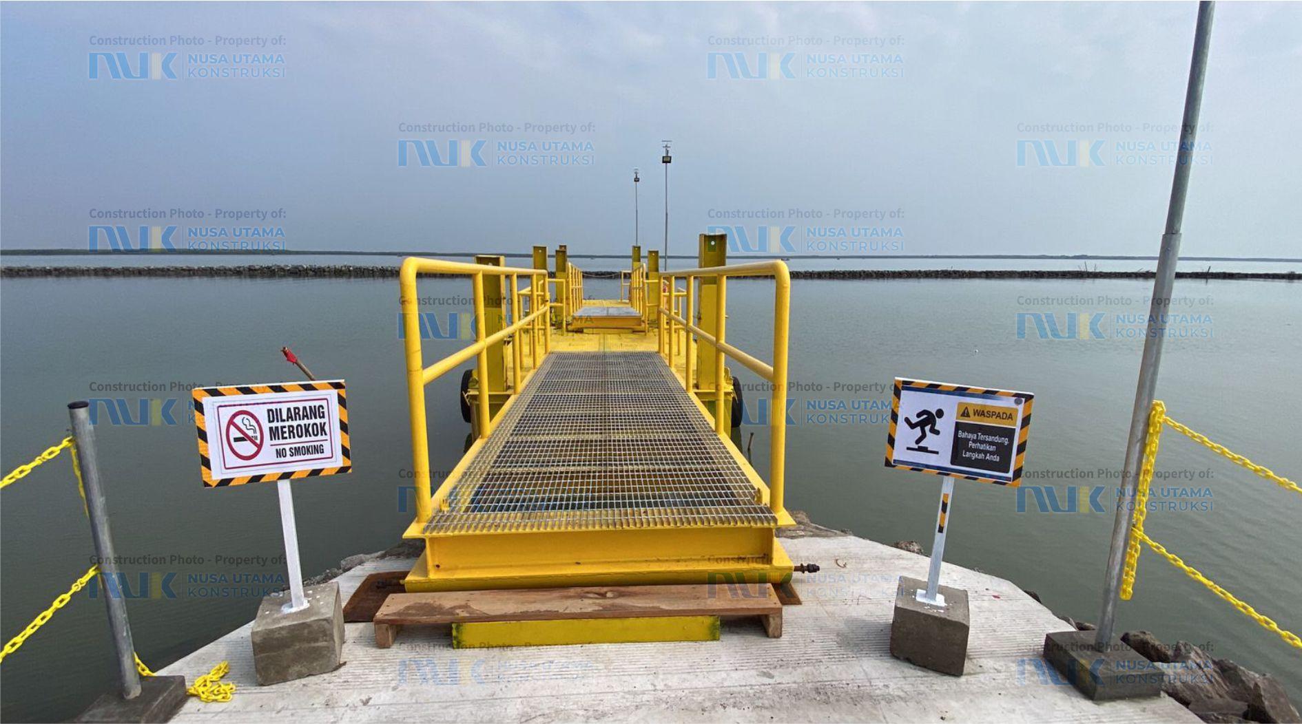 Floating Jetty Patimban Port Nusa Utama Konstruksi