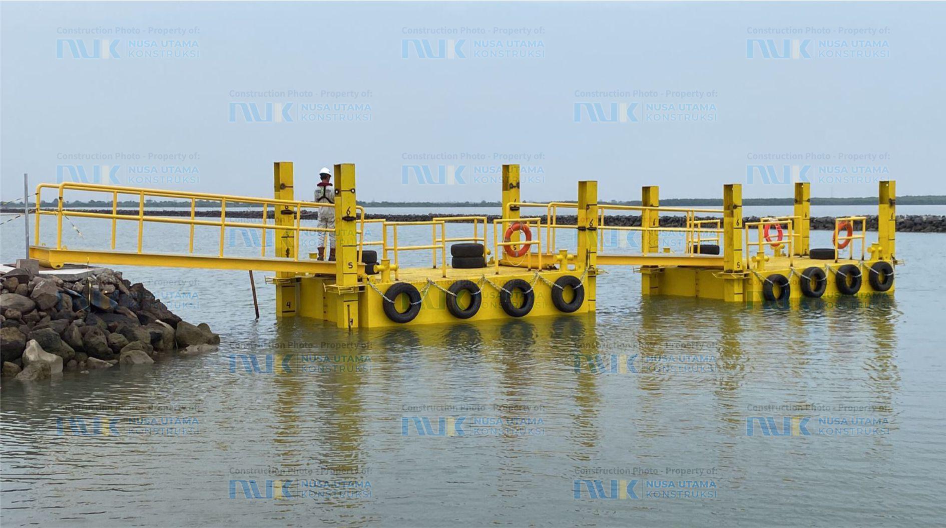 Passenger Jetty at Patimban Port by Nusa Utama Kontruksi